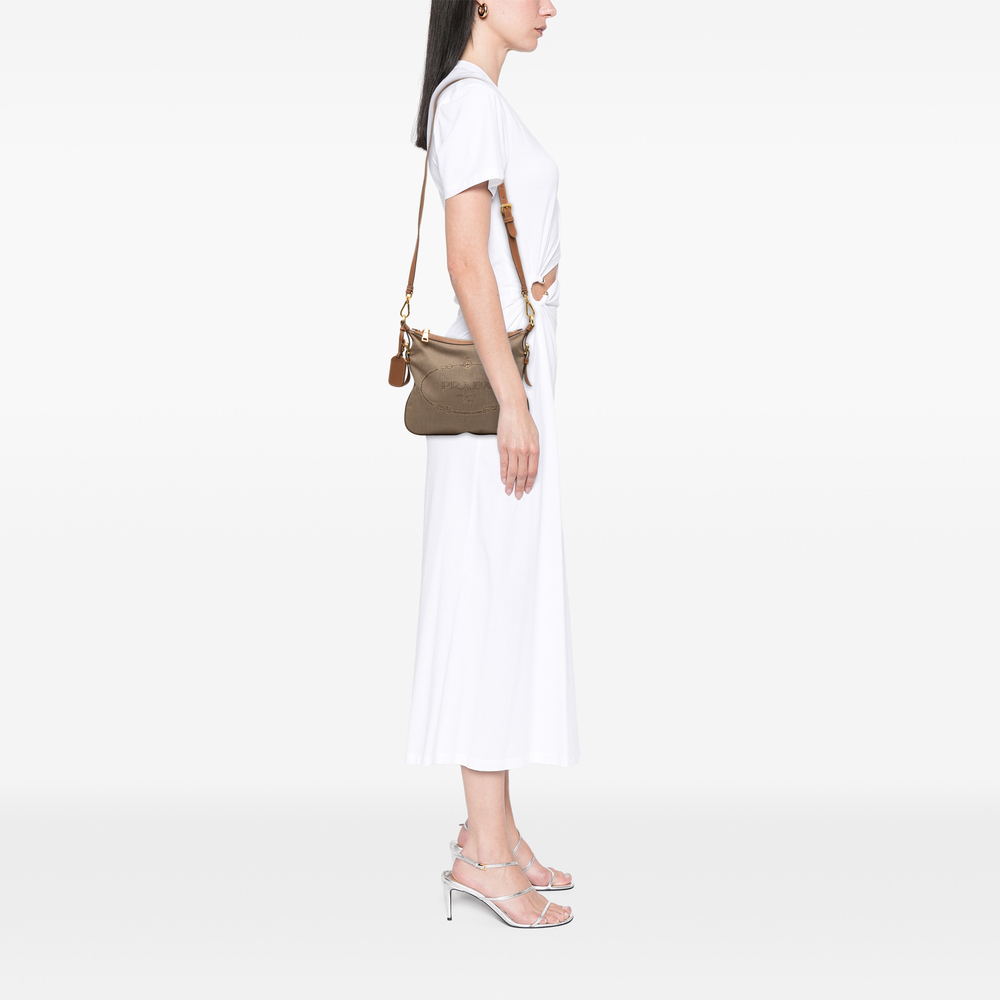 Pre-Loved Prada Canvas Canapa Logo Crossbody - Picture 6 of 6